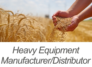 Heavy Equiment Manufacturer and Distributor Success Story